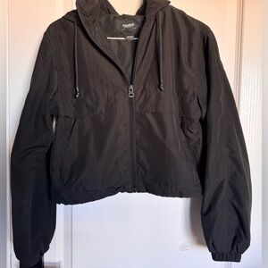 Pull and Bear Lightweight Black Jacket Size XS